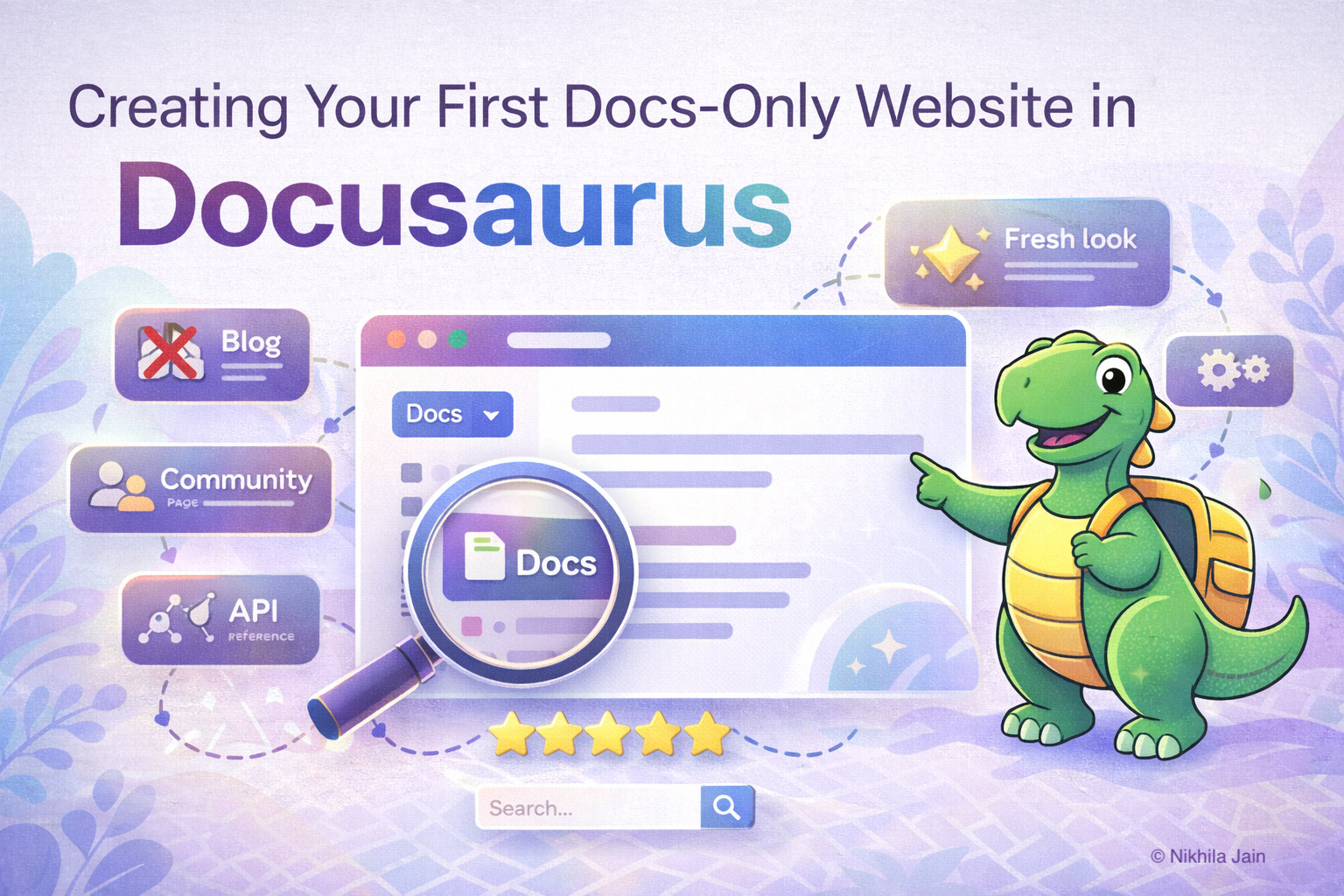 Create your First Docusaurus Documentation Website